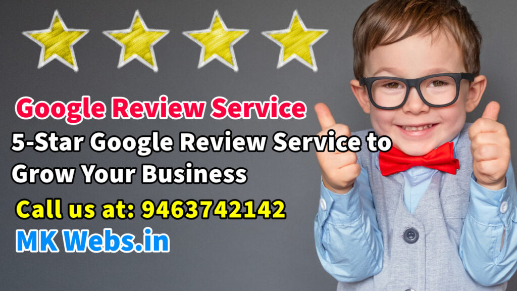 5 star Google Review Service to grow your business